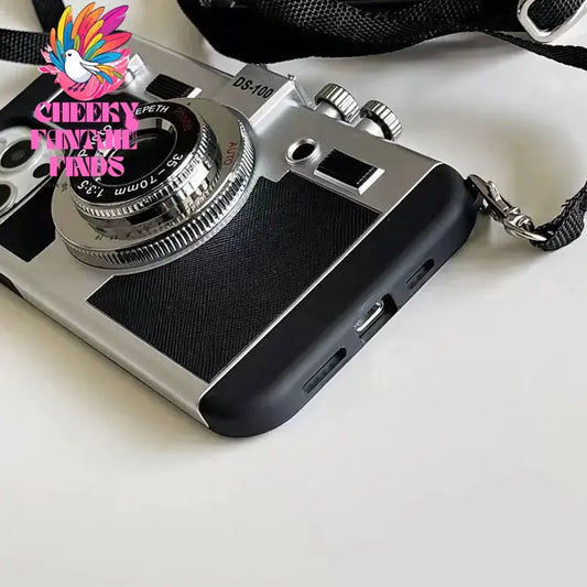 Emily In Paris 3D Retro Camera Leather Case for IPhone 11 13 14 15 Pro Max 12 Mini XS XR X 7 8 Plus SE 2022 IPones Accessories Cheeky Fantail Finds