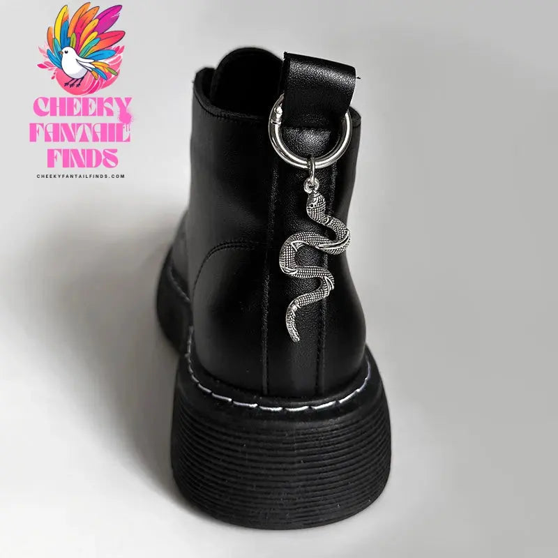 Enamel Rose Flowers Hearts Martin Boots Shoes Buckles Decoration Gothic Turkish Style Shoes Accessories Lucky Jewelry Cheeky Fantail Finds