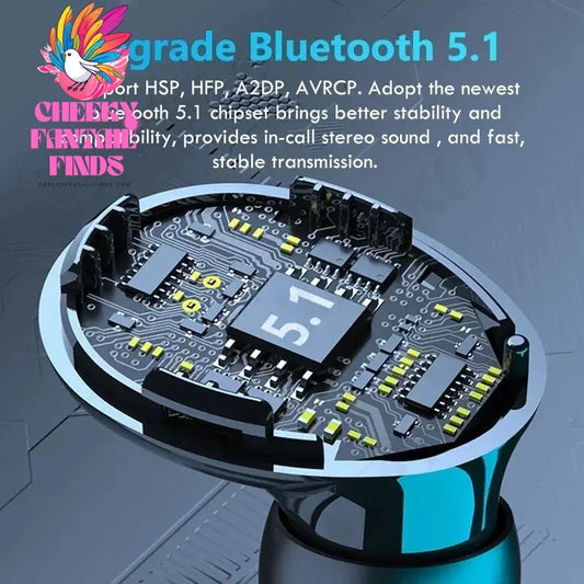 F9 Bluetooth headsets 5.3 Headphones Sport Waterproof Noise Reduction in-ear Wireless Earbuds With Mic For Xiaomi iPhone Cheeky Fantail Finds