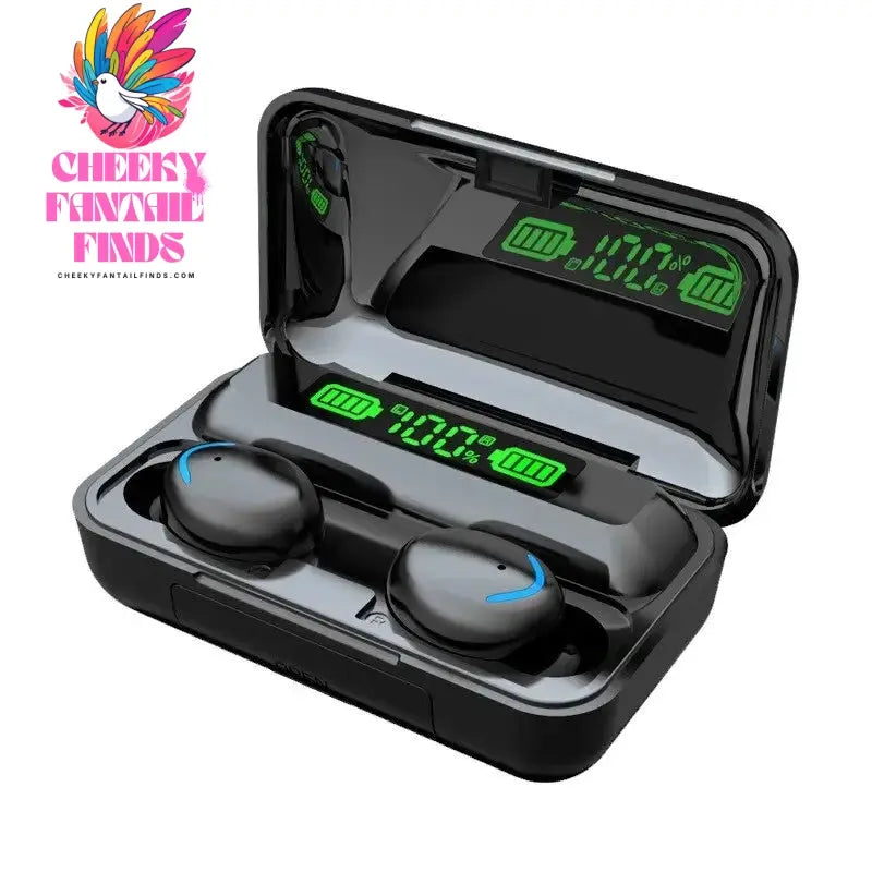 F9 Bluetooth headsets 5.3 Headphones Sport Waterproof Noise Reduction in-ear Wireless Earbuds With Mic For Xiaomi iPhone Cheeky Fantail Finds