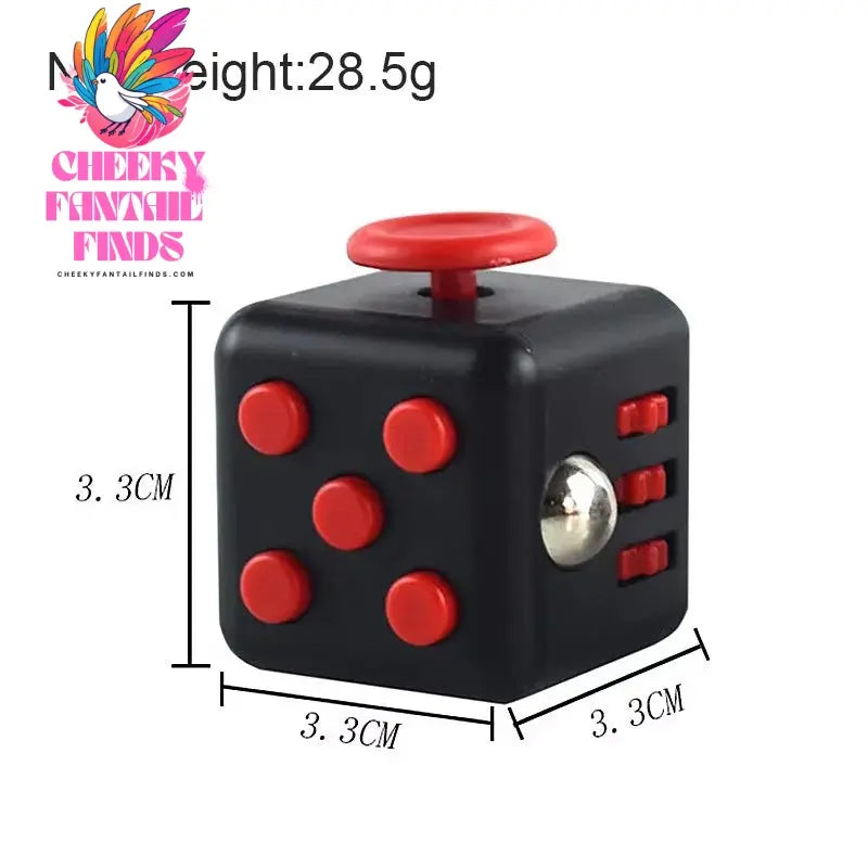 Fidget Cube Antistress Hand Spinner Decompression Toy for Autism ADHD Anxiety Sensory Toys for Kids Adults Stress Relief Toys Cheeky Fantail Finds