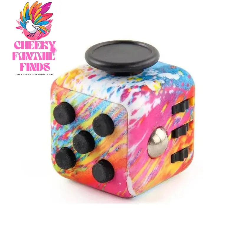 Fidget Cube Antistress Hand Spinner Decompression Toy for Autism ADHD Anxiety Sensory Toys for Kids Adults Stress Relief Toys Cheeky Fantail Finds