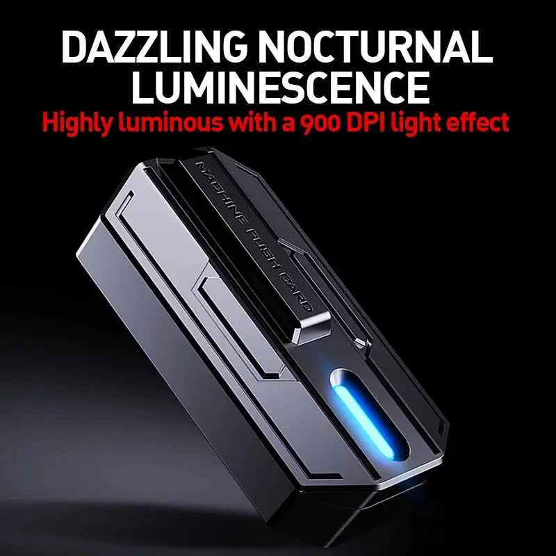 Fingertip Fidget Toys Luminous Slider Magnetic Haptic EDC Clicker Metal Hand Spinner ADHD Tool Anxiety Stress Relief Adult Toys Cheeky Fantail Finds