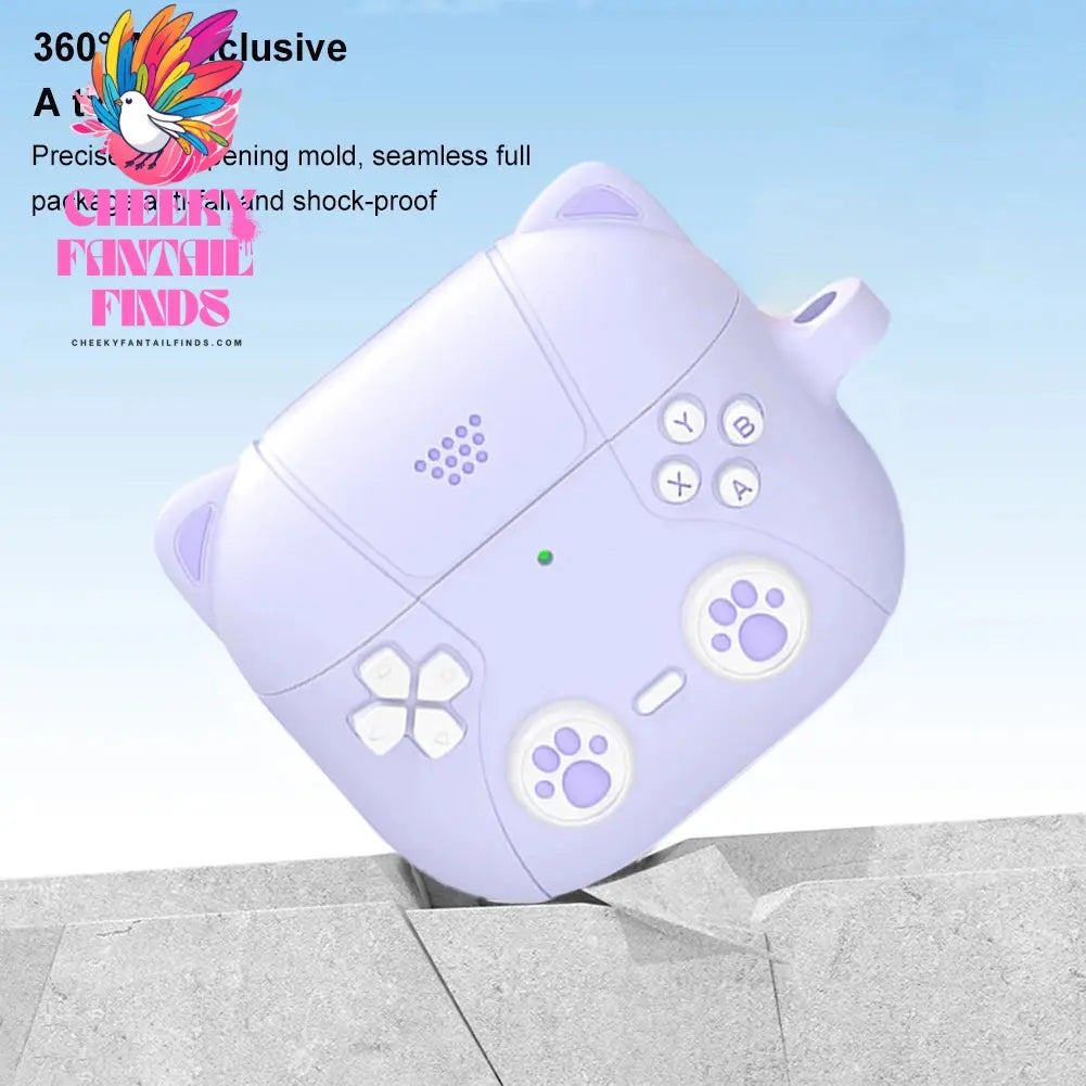 For AirPods 4 2024 Earphones Case Cute Cat Paws Silicone Protective Covers & Hook Earbuds Charging Case For Air Pods Pro 4 Case Cheeky Fantail Finds