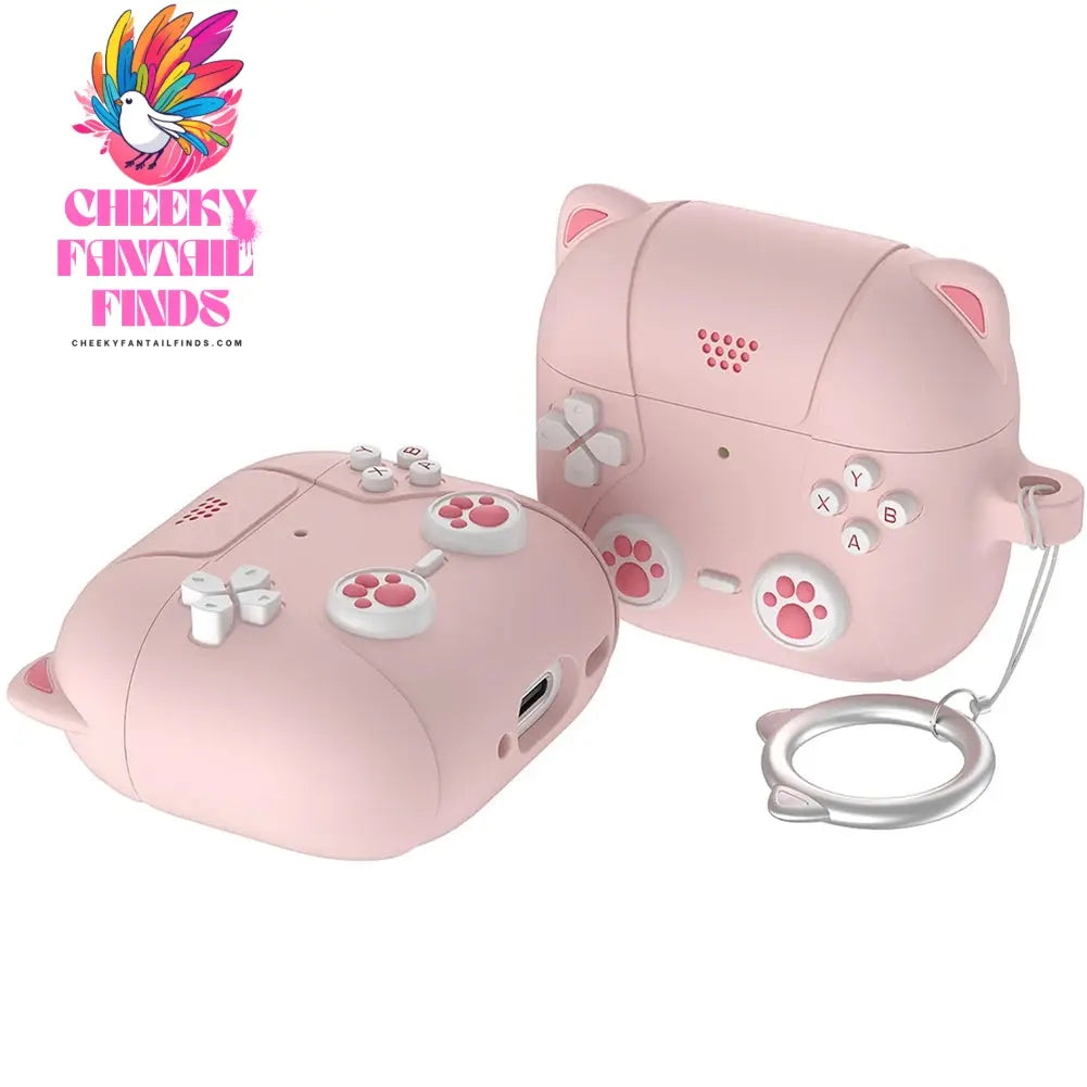 For AirPods 4 2024 Earphones Case Cute Cat Paws Silicone Protective Covers & Hook Earbuds Charging Case For Air Pods Pro 4 Case Cheeky Fantail Finds