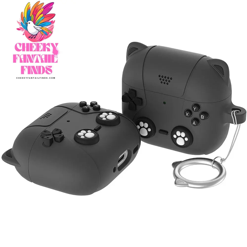 For AirPods 4 2024 Earphones Case Cute Cat Paws Silicone Protective Covers & Hook Earbuds Charging Case For Air Pods Pro 4 Case Cheeky Fantail Finds