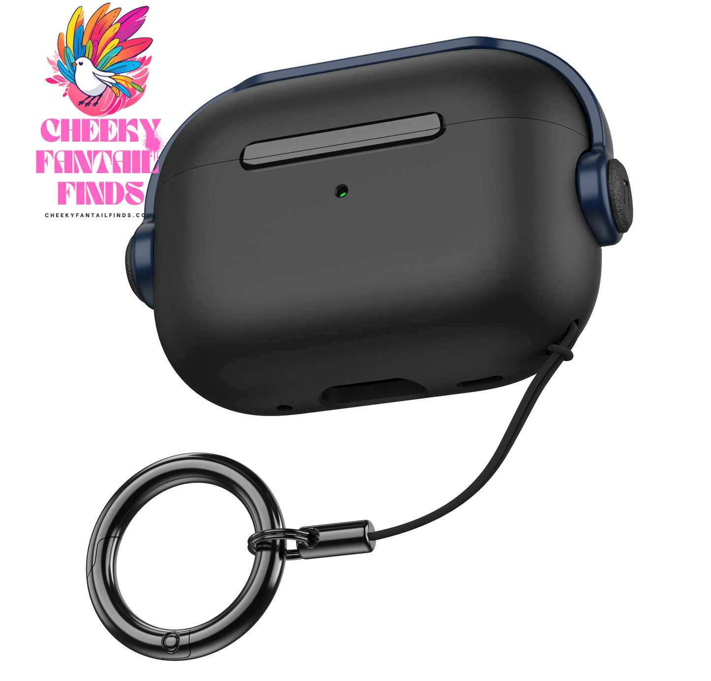 For AirPods Pro 2 Case Cover Enjoy music Mechanical Cat Airpod 3 Case 3D musical boy Cases For Airpods Pro 2 with Keychain Cover Cheeky Fantail Finds