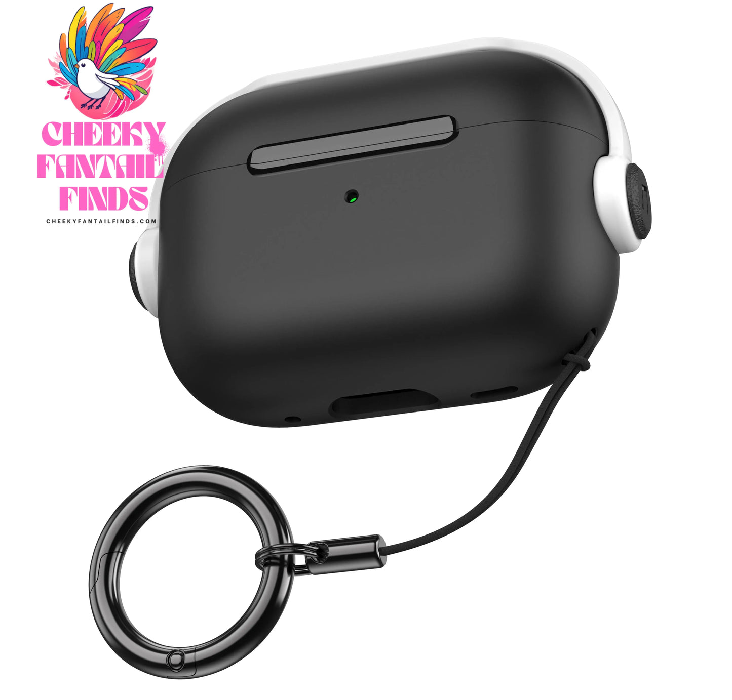 For AirPods Pro 2 Case Cover Enjoy music Mechanical Cat Airpod 3 Case 3D musical boy Cases For Airpods Pro 2 with Keychain Cover Cheeky Fantail Finds