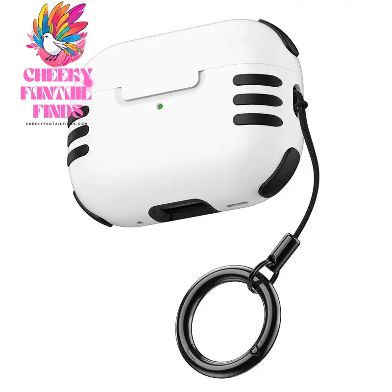 For AirPods Pro 2 Case Cover Enjoy music Mechanical Cat Airpod 3 Case 3D musical boy Cases For Airpods Pro 2 with Keychain Cover Cheeky Fantail Finds