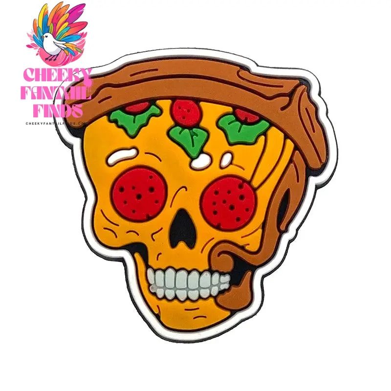 Funny 1PCS Halloween Series Cartoon Ghosts Skeleton PVC Shoe Charms DIY Candy Accessories Decorate Kids Unisex Party Gift Cheeky Fantail Finds