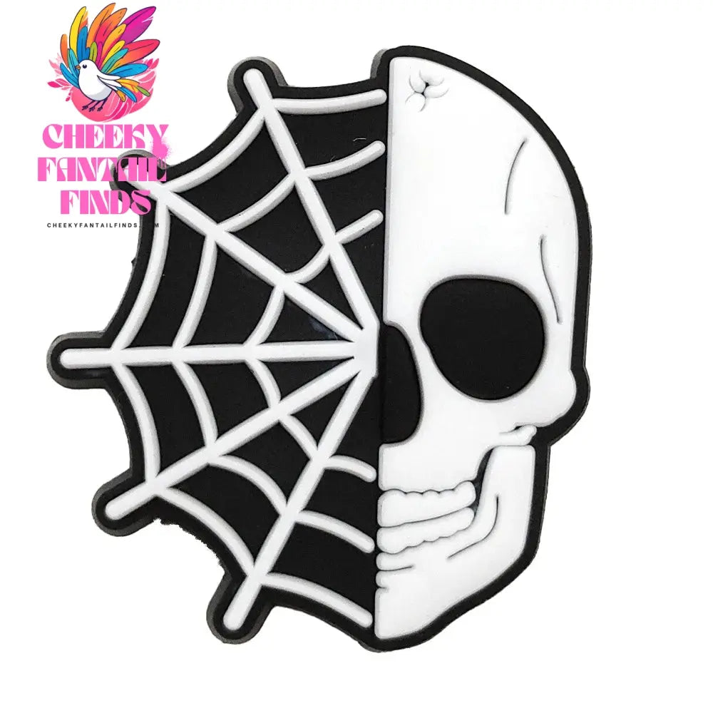 Funny 1PCS Halloween Series Cartoon Ghosts Skeleton PVC Shoe Charms DIY Candy Accessories Decorate Kids Unisex Party Gift Cheeky Fantail Finds