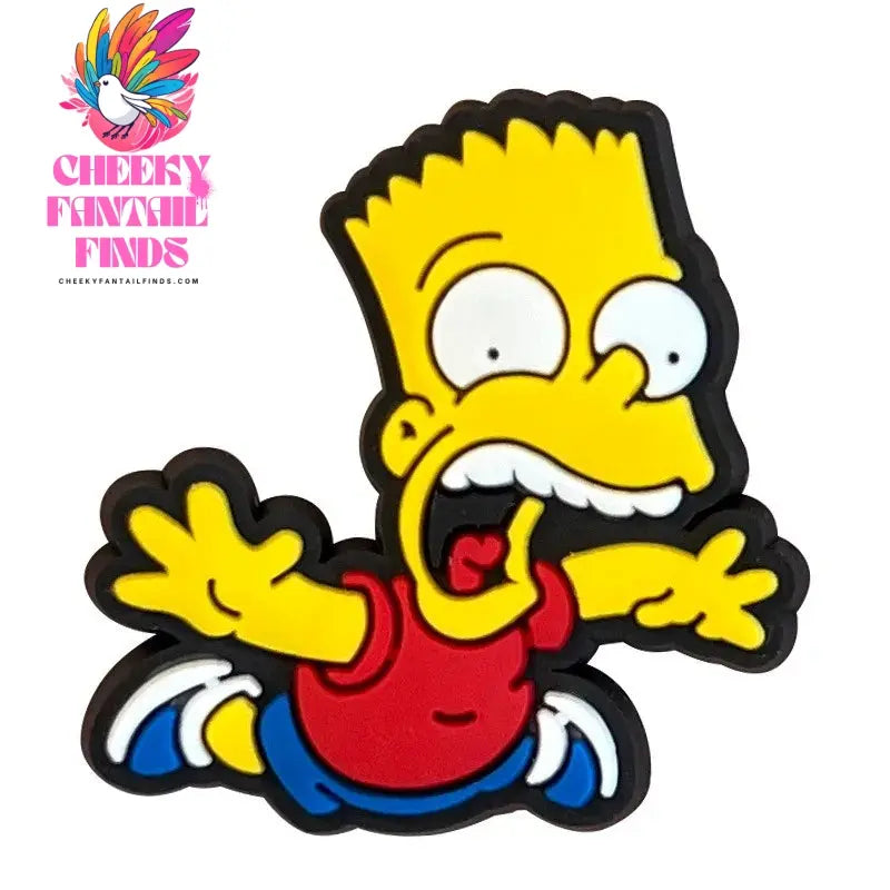 Funny Cartoon comedy Yellow Shoe Charms Family Characters PVC 1PCS Fashion Sandals Pin DIY Accessories Decorate Boys kids Gifts Cheeky Fantail Finds