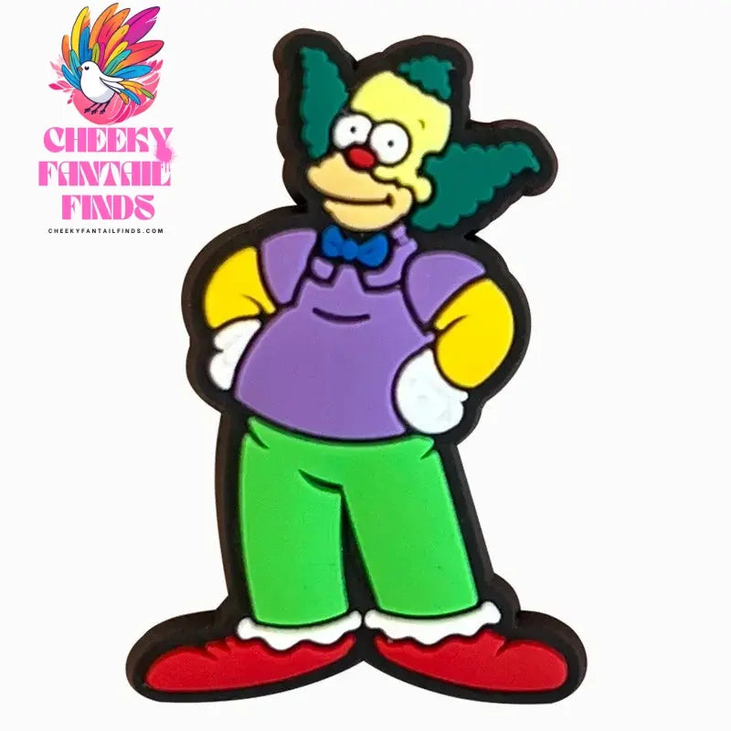 Funny Cartoon comedy Yellow Shoe Charms Family Characters PVC 1PCS Fashion Sandals Pin DIY Accessories Decorate Boys kids Gifts Cheeky Fantail Finds