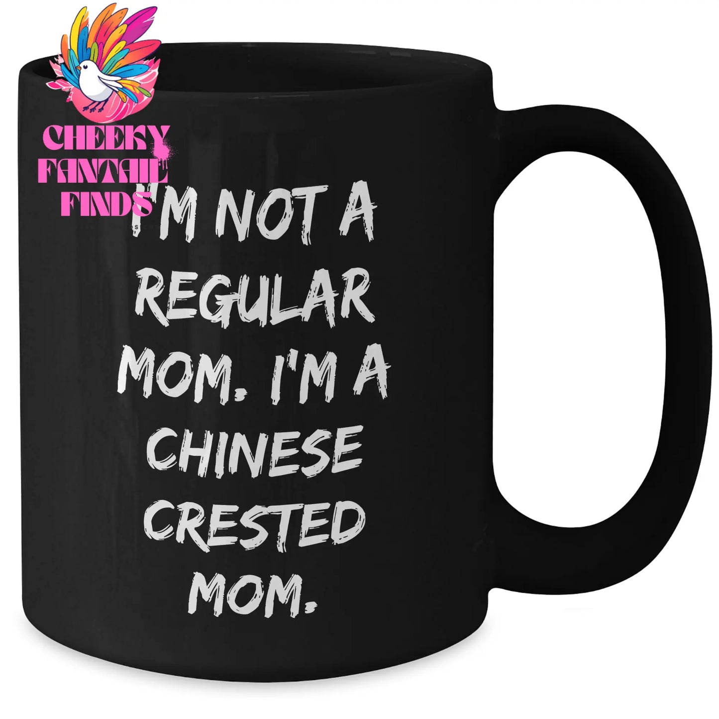 Funny Chinese Crested Dog Mom Coffee Mug for Dad, Gifts from Family, Unique Father's Day Unique Gifts for Chinese Crested Dog Lovers - Additional