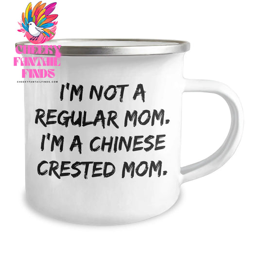 Funny Chinese Crested Dog Mom Gifts from Men to Chinese Crested Dog, Men, Women, Family - I'm Not A Regular Mom. I'm A Chinese Crested Mom. - Father's Day Unique Gifts - Image 2