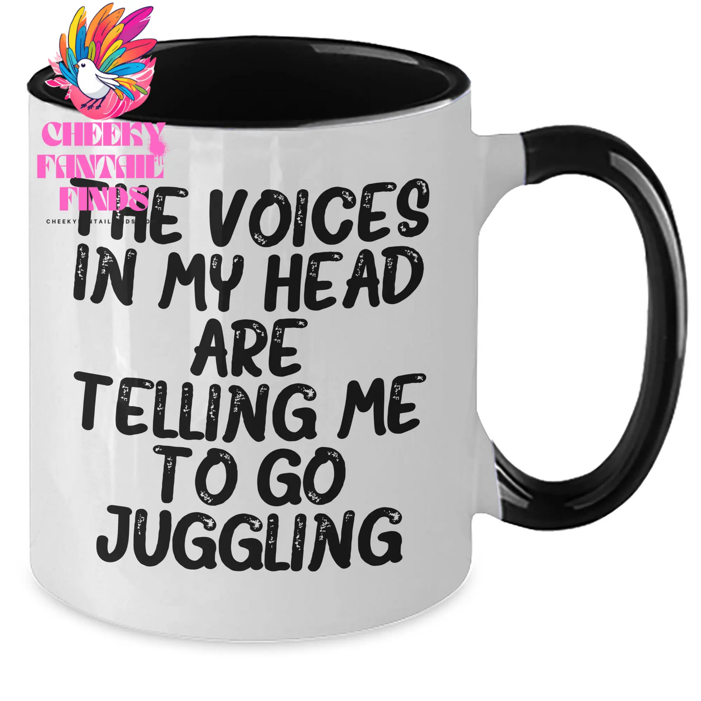 Funny Juggling Gifts - Juggling Quote Two Tone Coffee Mug, Gifts from Dad to Juggling Enthusiasts, Father's Day Unique Gifts - Additional