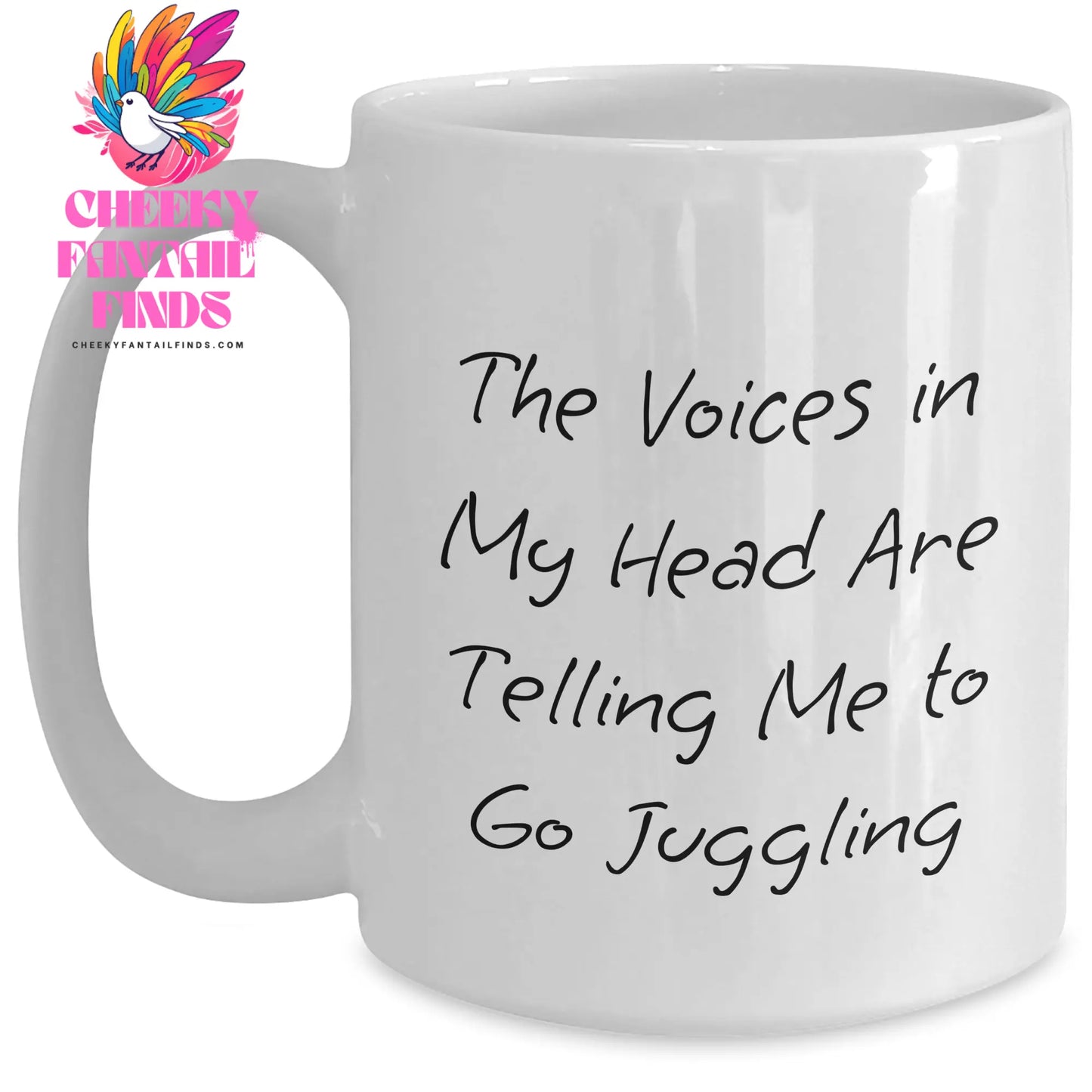 Funny Juggling Gifts for Men from Friends, Unique White Coffee Mugs with Quote, Father's Day Unique Gifts - Main
