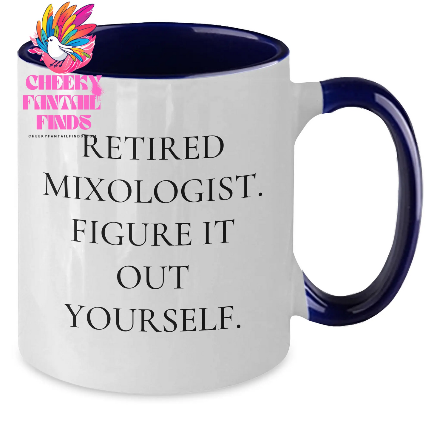 Funny Mixologist Gifts from Men, Gifts for Retired Mixologists - Father's Day Unique Two Tone Coffee Mug - Additional