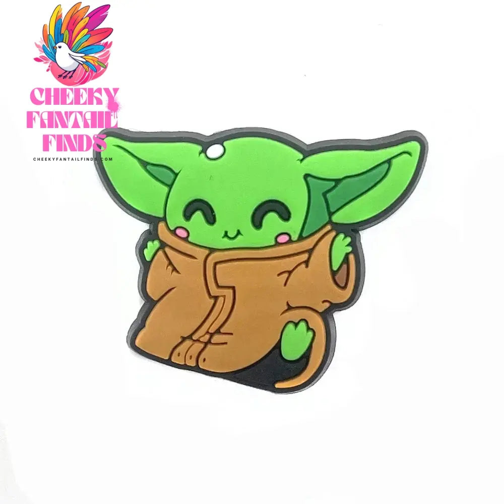 Funny Movies 1pcs Shoes Charms Decoration Accessories Cute Shoe Sandals Button Yoda Charms for Kids Women Party Gifts Set Cheeky Fantail Finds