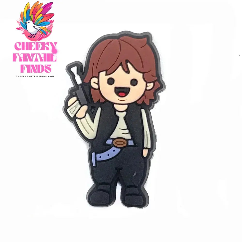 Funny Movies 1pcs Shoes Charms Decoration Accessories Cute Shoe Sandals Button Yoda Charms for Kids Women Party Gifts Set Cheeky Fantail Finds