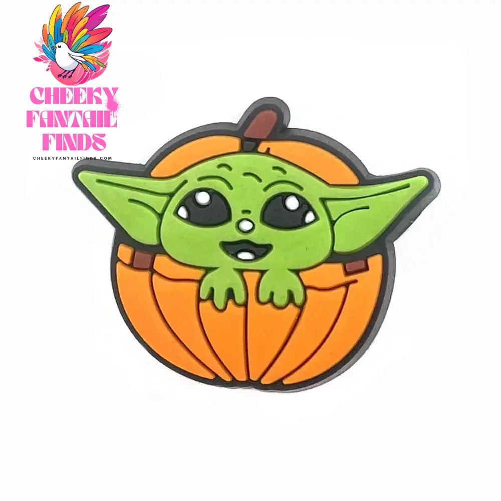 Funny Movies 1pcs Shoes Charms Decoration Accessories Cute Shoe Sandals Button Yoda Charms for Kids Women Party Gifts Set Cheeky Fantail Finds