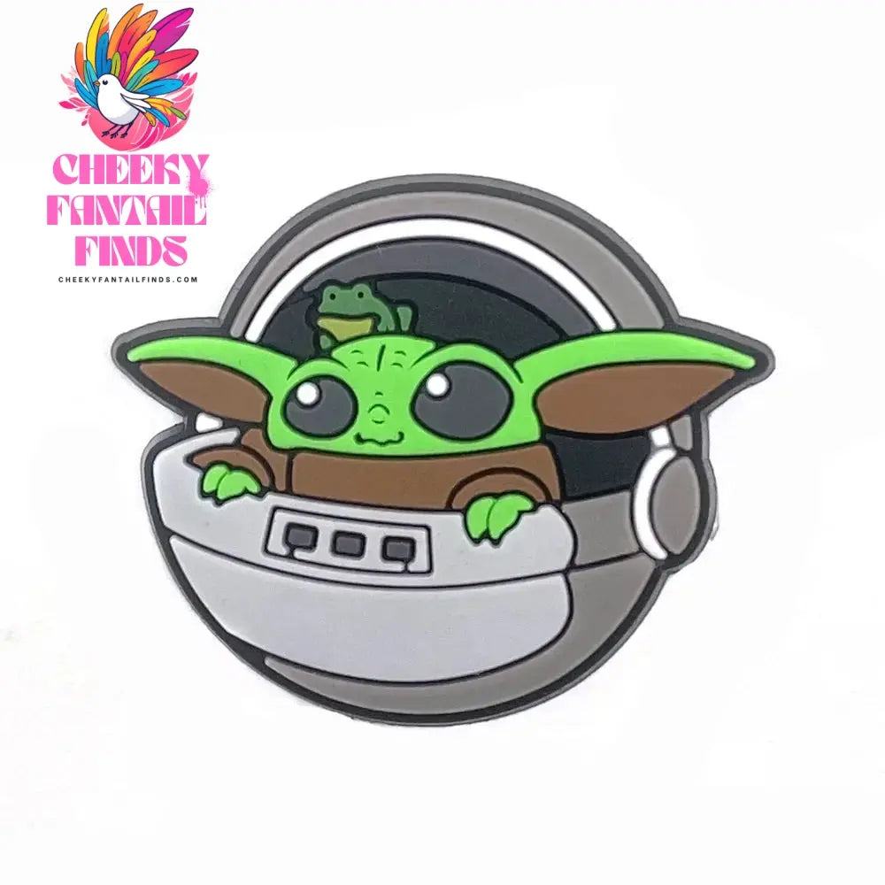 Funny Movies 1pcs Shoes Charms Decoration Accessories Cute Shoe Sandals Button Yoda Charms for Kids Women Party Gifts Set Cheeky Fantail Finds