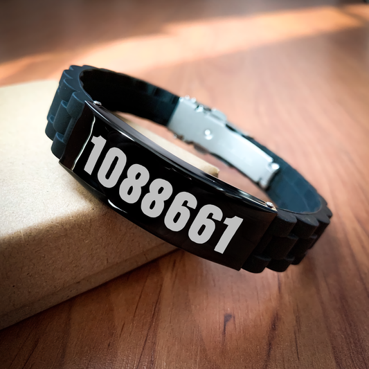 Crane Operator Gifts, Funny Quote, Glide lock Clasp Bracelet for Men's Father's Day Unique Gifts from Family - Image 2