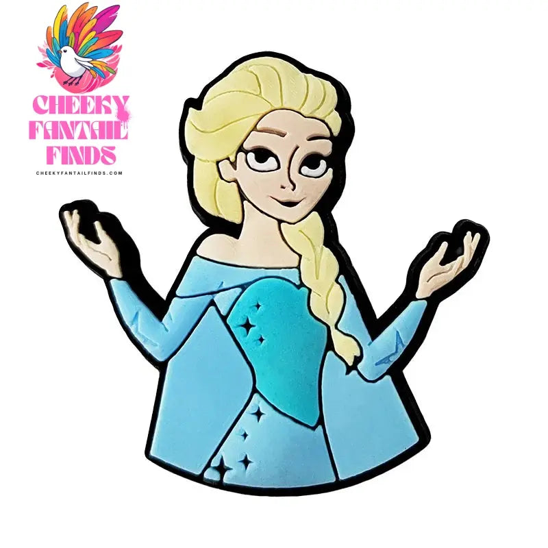 HOT Sale 1pcs Frozen Movie Cartoon series Shoe Charms Accessories Decorations PVC Buckle for Kids Party Xmas Gifts Cheeky Fantail Finds