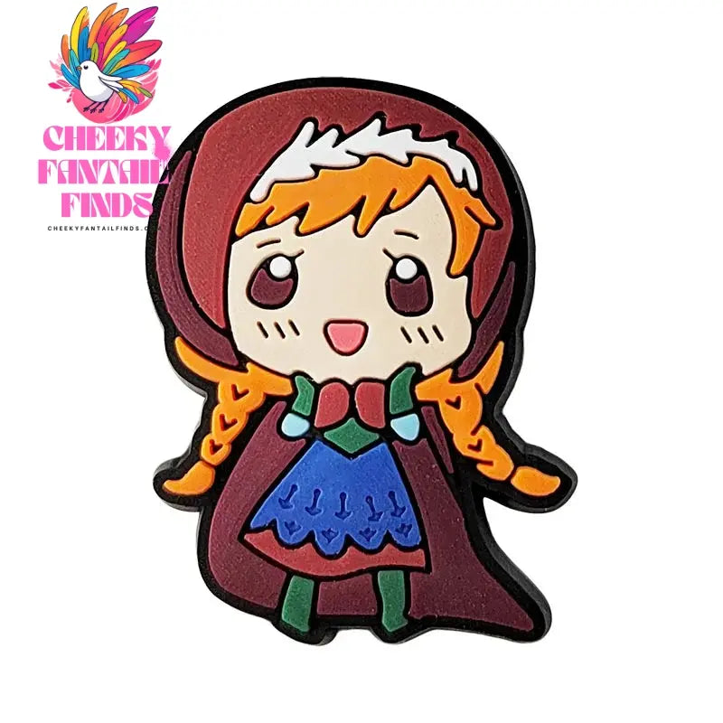 HOT Sale 1pcs Frozen Movie Cartoon series Shoe Charms Accessories Decorations PVC Buckle for Kids Party Xmas Gifts Cheeky Fantail Finds