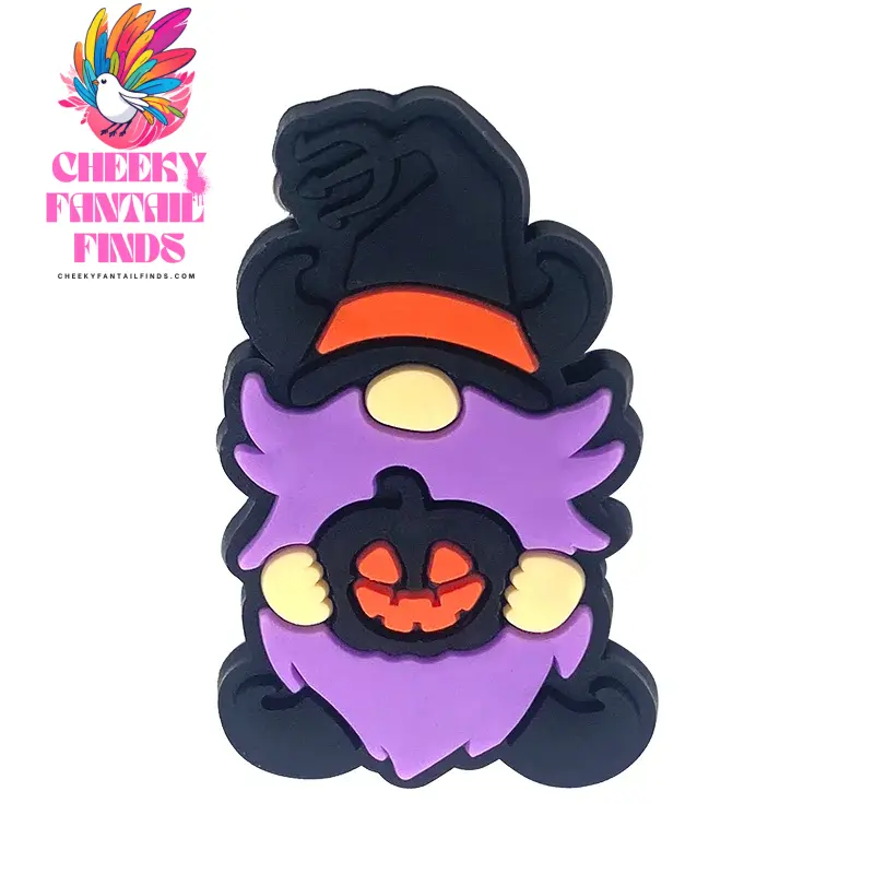 Halloween Pumpkin Ghost Shoe Charms for Clogs Sandals Decoration Shoe Accessories Charms for Friends Gifts Cheeky Fantail Finds