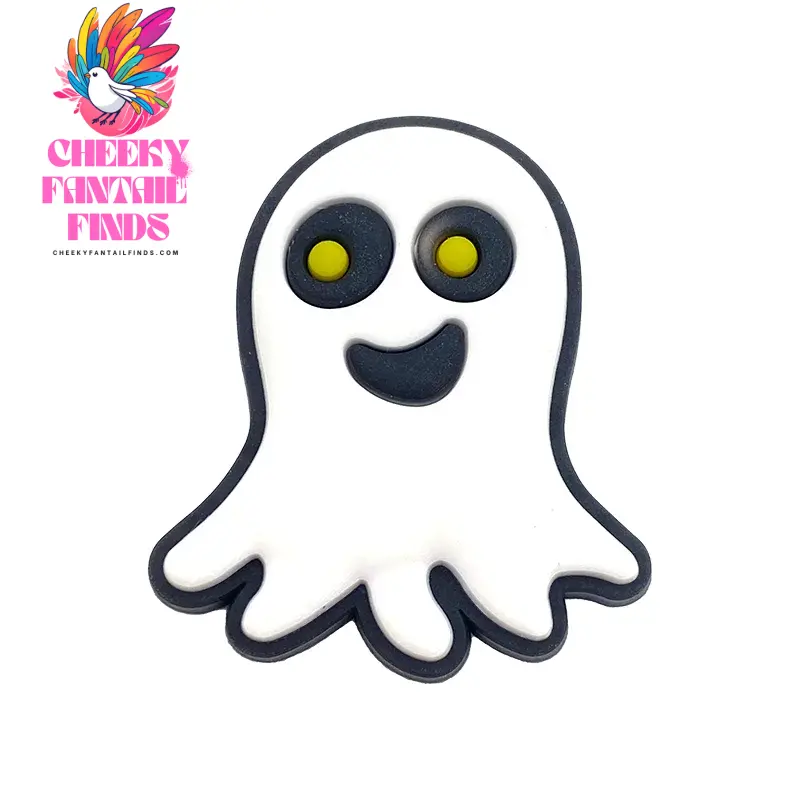 Halloween Pumpkin Ghost Shoe Charms for Clogs Sandals Decoration Shoe Accessories Charms for Friends Gifts Cheeky Fantail Finds