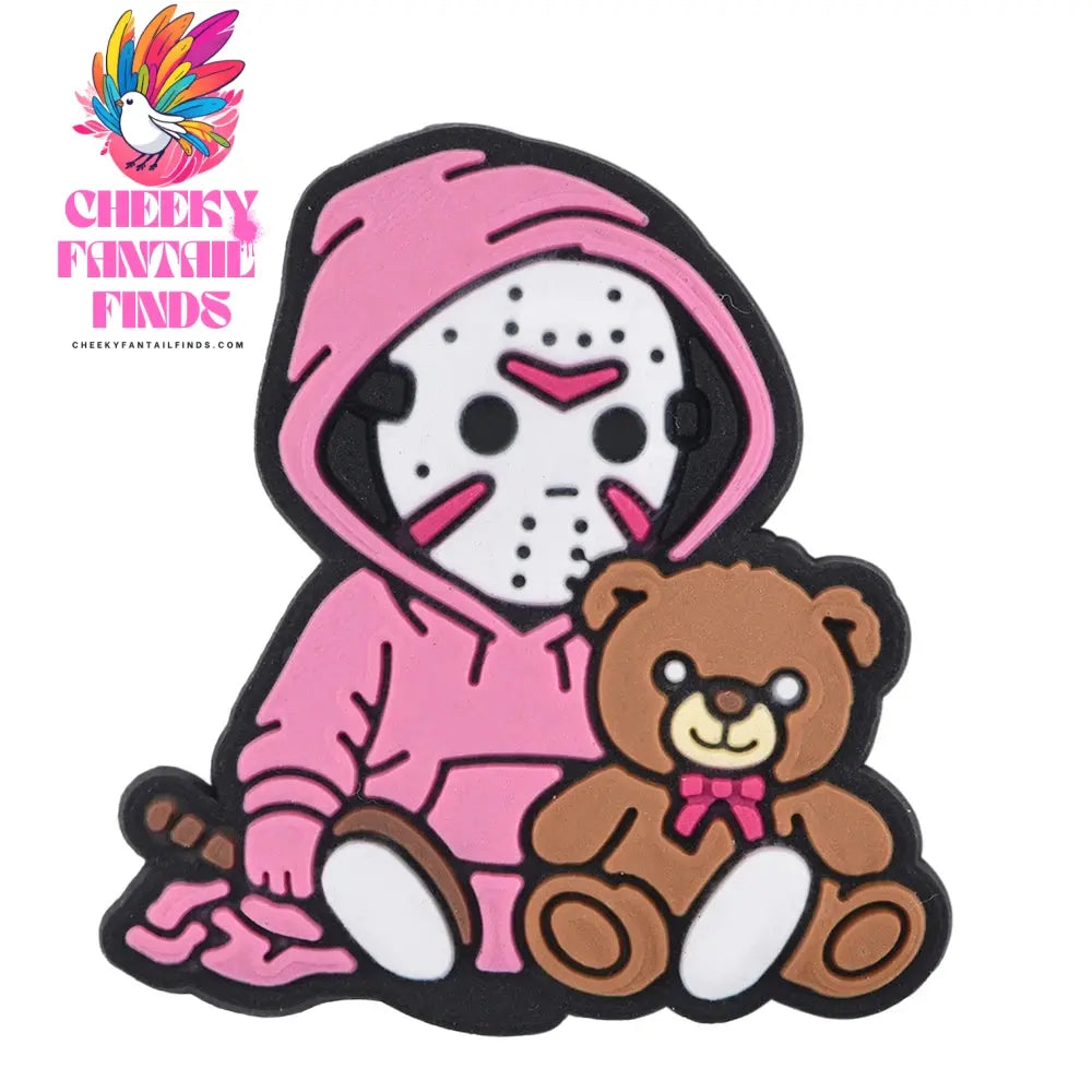 Halloween Shoe Charms Cartoon Horror Movie Character Shoe Decoration for Kids Boys Girls Clog Accessories Party Favor Cheeky Fantail Finds
