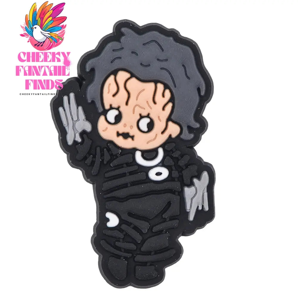 Halloween Shoe Charms Cartoon Horror Movie Character Shoe Decoration for Kids Boys Girls Clog Accessories Party Favor Cheeky Fantail Finds