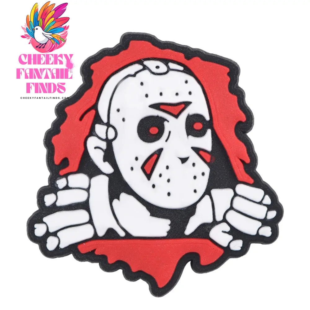 Halloween Shoe Charms Cartoon Horror Movie Character Shoe Decoration for Kids Boys Girls Clog Accessories Party Favor Cheeky Fantail Finds