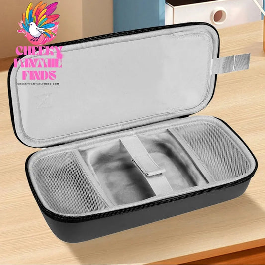 Hard Carrying Case Shockproof Portable Suitcase Anti-scratch Carrying Bag with Mesh Pocket for Apple Mac Mini M4/M4 Pro Cheeky Fantail Finds