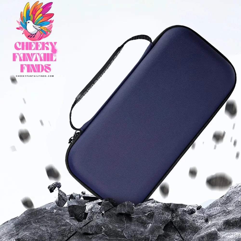 Hard Carrying Case Shockproof Portable Suitcase Anti-scratch Carrying Bag with Mesh Pocket for Apple Mac Mini M4/M4 Pro Cheeky Fantail Finds