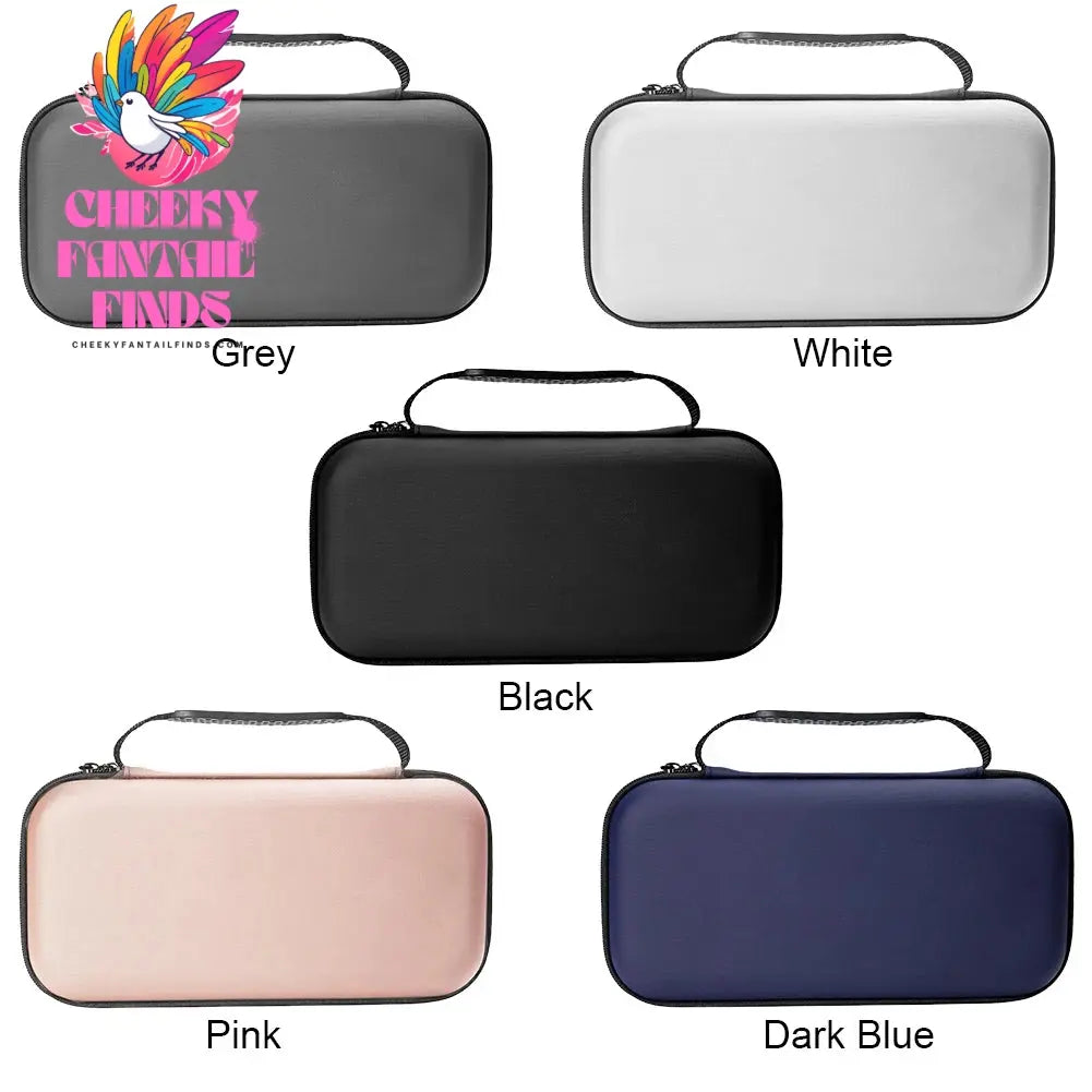 Hard Carrying Case Shockproof Portable Suitcase Anti-scratch Carrying Bag with Mesh Pocket for Apple Mac Mini M4/M4 Pro Cheeky Fantail Finds