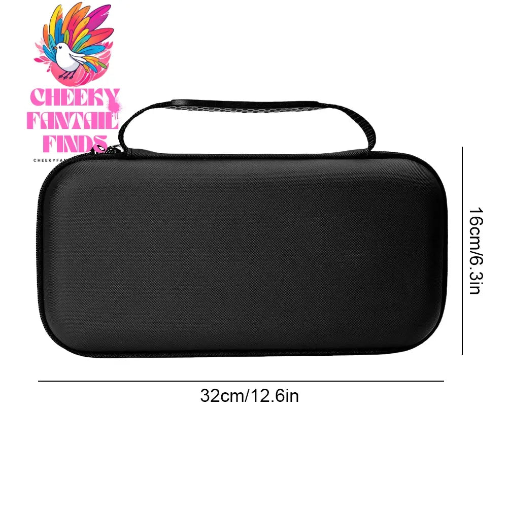 Hard Carrying Case Shockproof Portable Suitcase Anti-scratch Carrying Bag with Mesh Pocket for Apple Mac Mini M4/M4 Pro Cheeky Fantail Finds