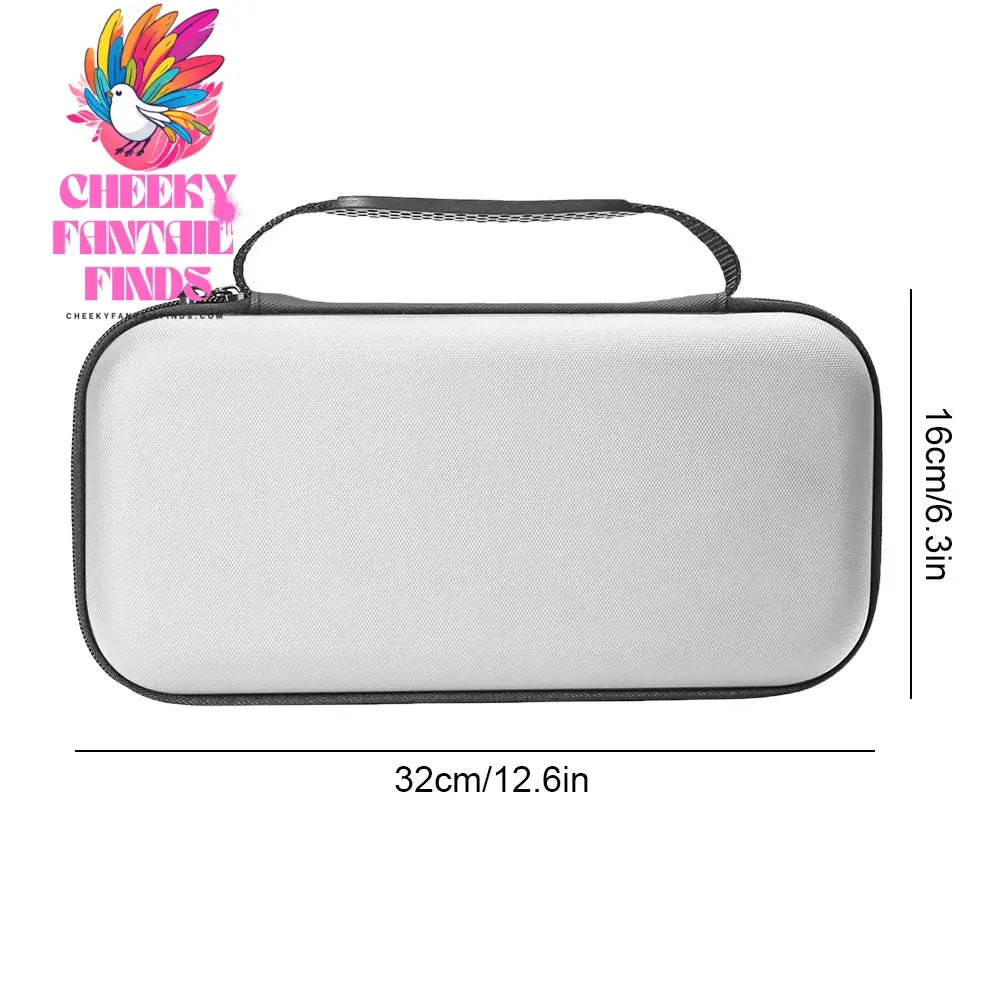 Hard Carrying Case Shockproof Portable Suitcase Anti-scratch Carrying Bag with Mesh Pocket for Apple Mac Mini M4/M4 Pro Cheeky Fantail Finds