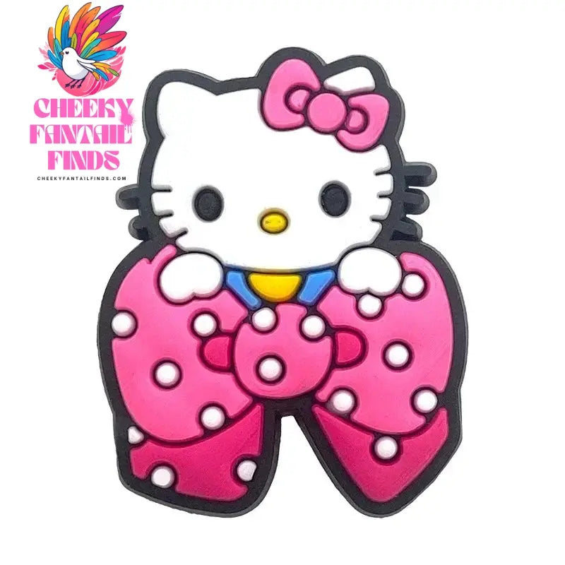 Hello Kitty Shoe Charms for Cartoon Shoe Decorations for Clogs Sandals Shoe Accessories Cheeky Fantail Finds