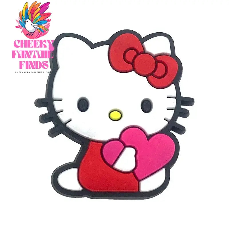 Hello Kitty Shoe Charms for Cartoon Shoe Decorations for Clogs Sandals Shoe Accessories Cheeky Fantail Finds