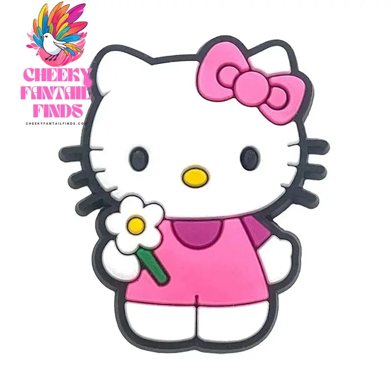 Hello Kitty Shoe Charms for Cartoon Shoe Decorations for Clogs Sandals Shoe Accessories Cheeky Fantail Finds