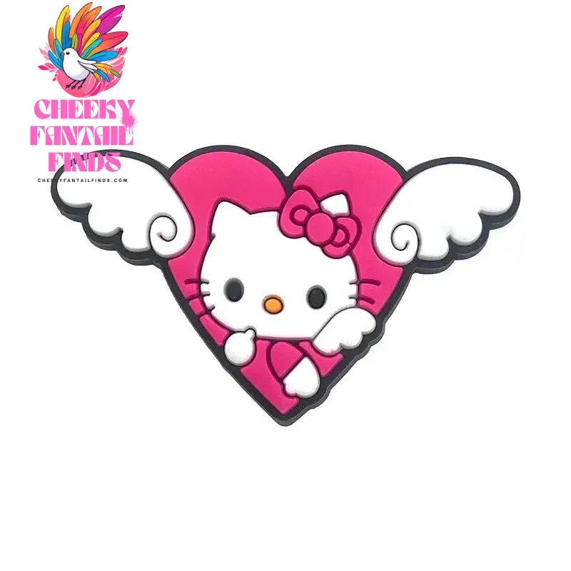 Hello Kitty Shoe Charms for Cartoon Shoe Decorations for Clogs Sandals Shoe Accessories Cheeky Fantail Finds