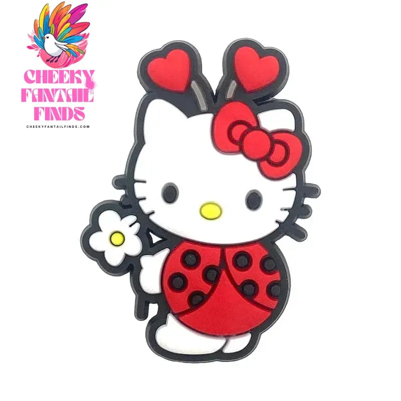 Hello Kitty Shoe Charms for Cartoon Shoe Decorations for Clogs Sandals Shoe Accessories Cheeky Fantail Finds