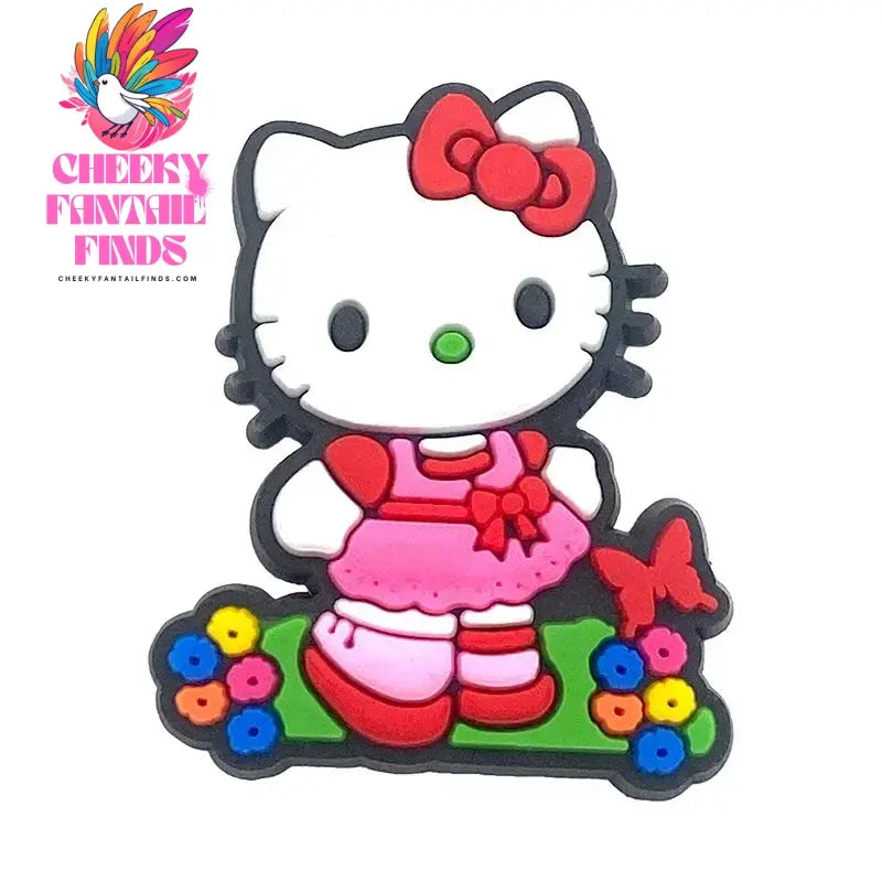 Hello Kitty Shoe Charms for Cartoon Shoe Decorations for Clogs Sandals Shoe Accessories Cheeky Fantail Finds