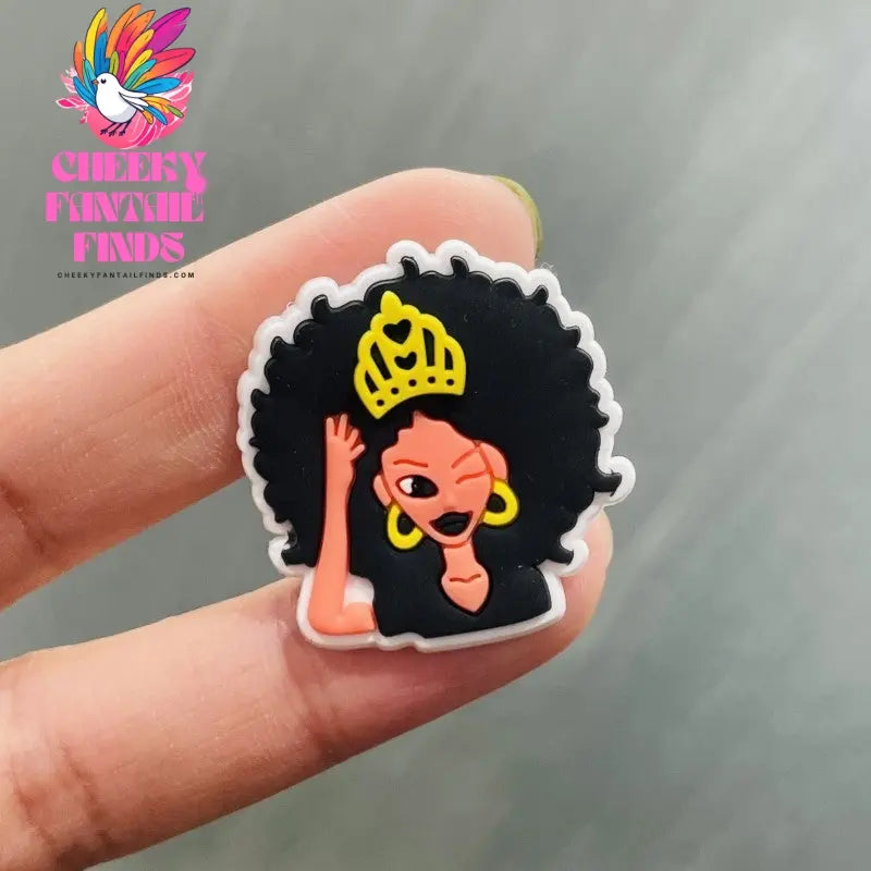 Hole Shoes Shoe Buckle Removable Accessories High Street Cartoon Cheeky Fantail Finds