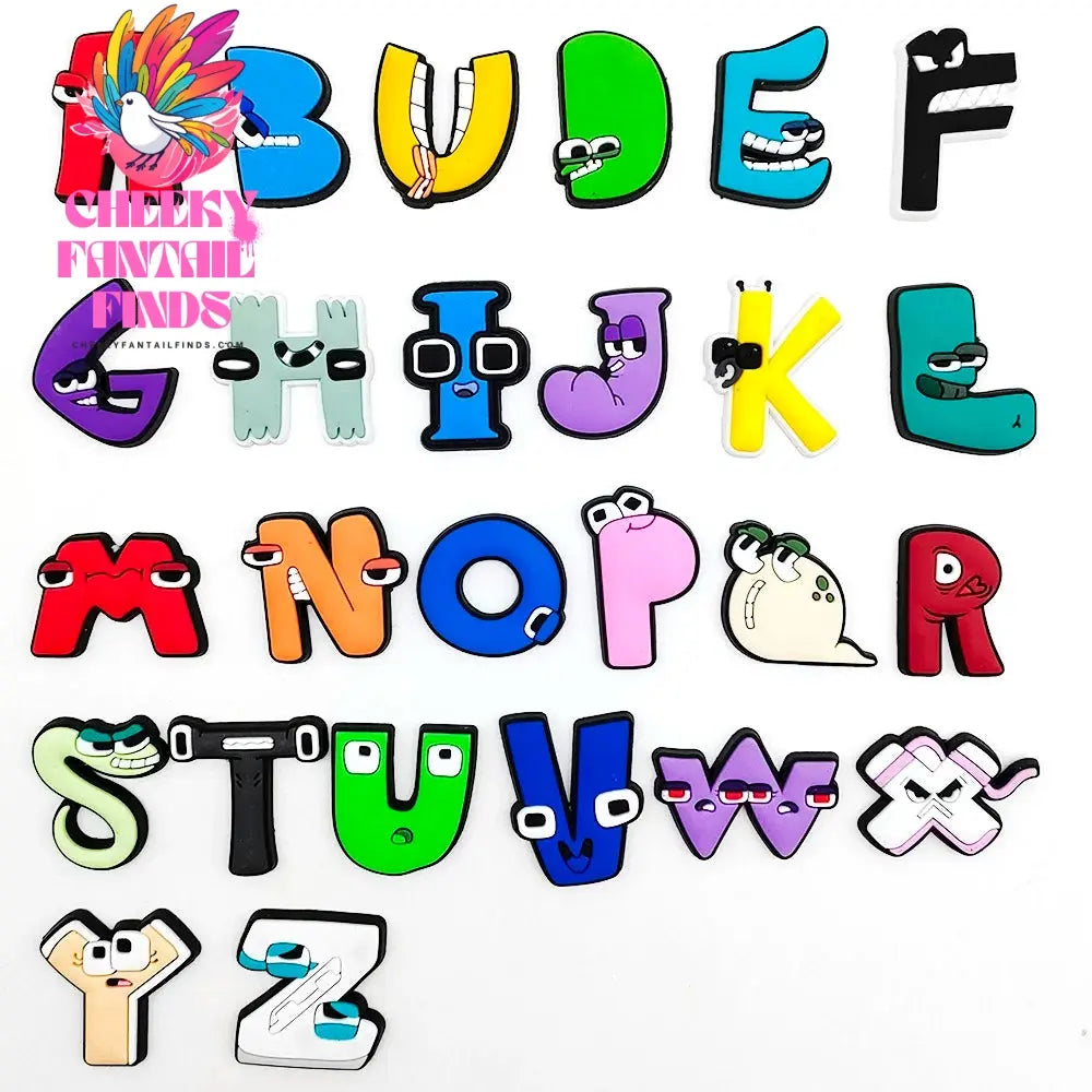 Hot 25 Set Cute Cartoon Shoe Charms for Clogs Sandals Decoration Slippers Accessories for Children Girls Party Gifts Cheeky Fantail Finds
