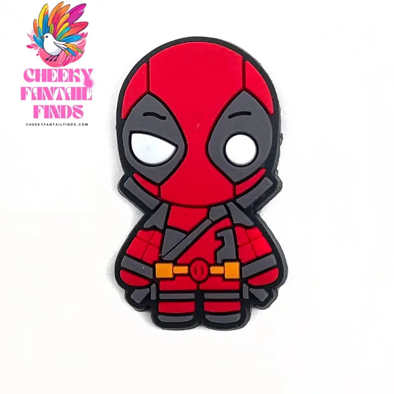 Hot Disney 1PCS Funny Cartoon Marvel Characters DlY Shoe Charms PVC Cool Hero Accessories Decorate Kid Boy Girl X-mas Party Gift Cheeky Fantail Finds