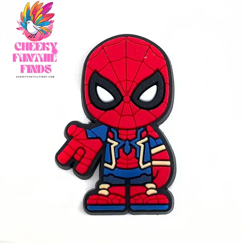 Hot Disney 1PCS Funny Cartoon Marvel Characters DlY Shoe Charms PVC Cool Hero Accessories Decorate Kid Boy Girl X-mas Party Gift Cheeky Fantail Finds