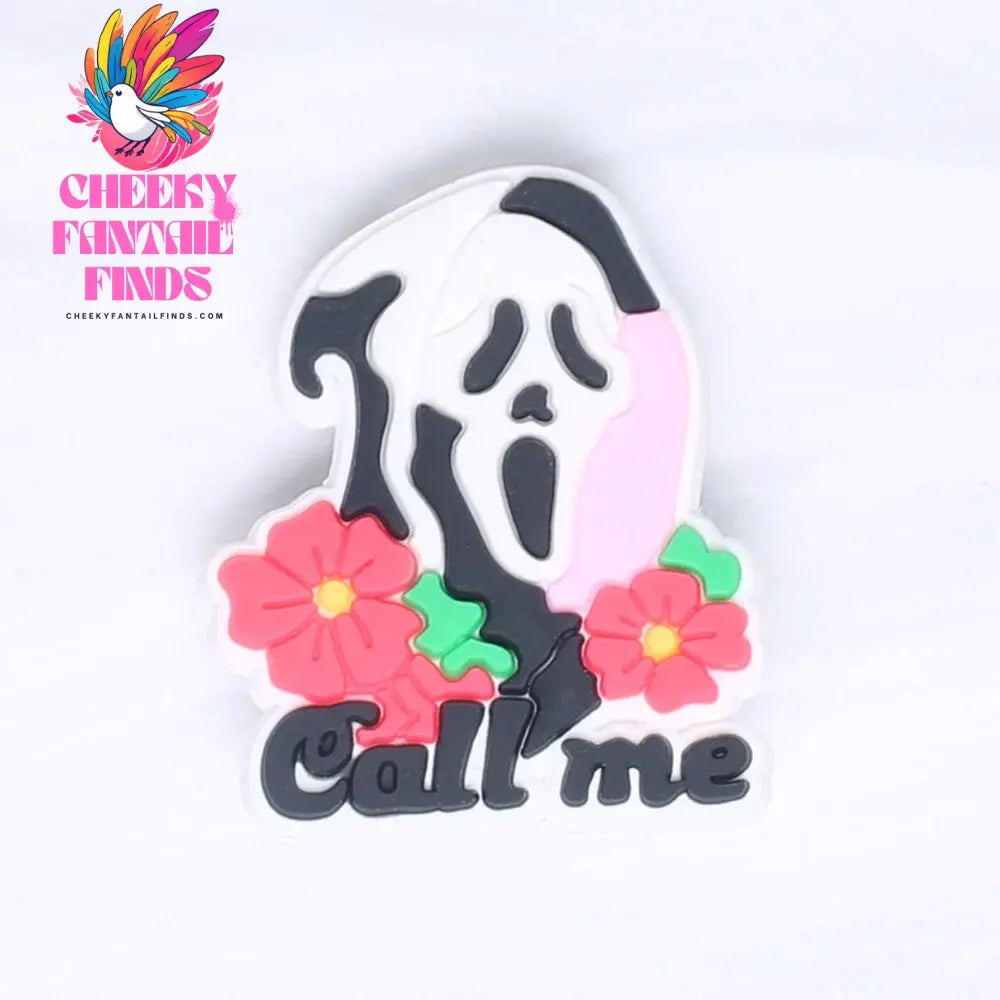 Hot Sale 1pcs Halloween Horror Movies PVC Shoe Charms accessories Decoration Buckles Accessories Fit Bands Bracelets Cheeky Fantail Finds